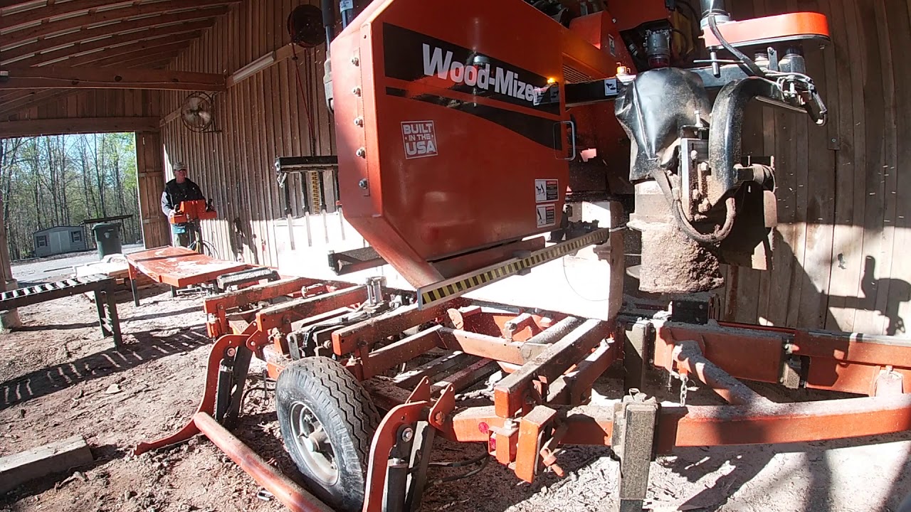 How to Production Sawmill and Edger with Wood-mizer (LT-70 and Baker Edger) at Hobby Hardwood