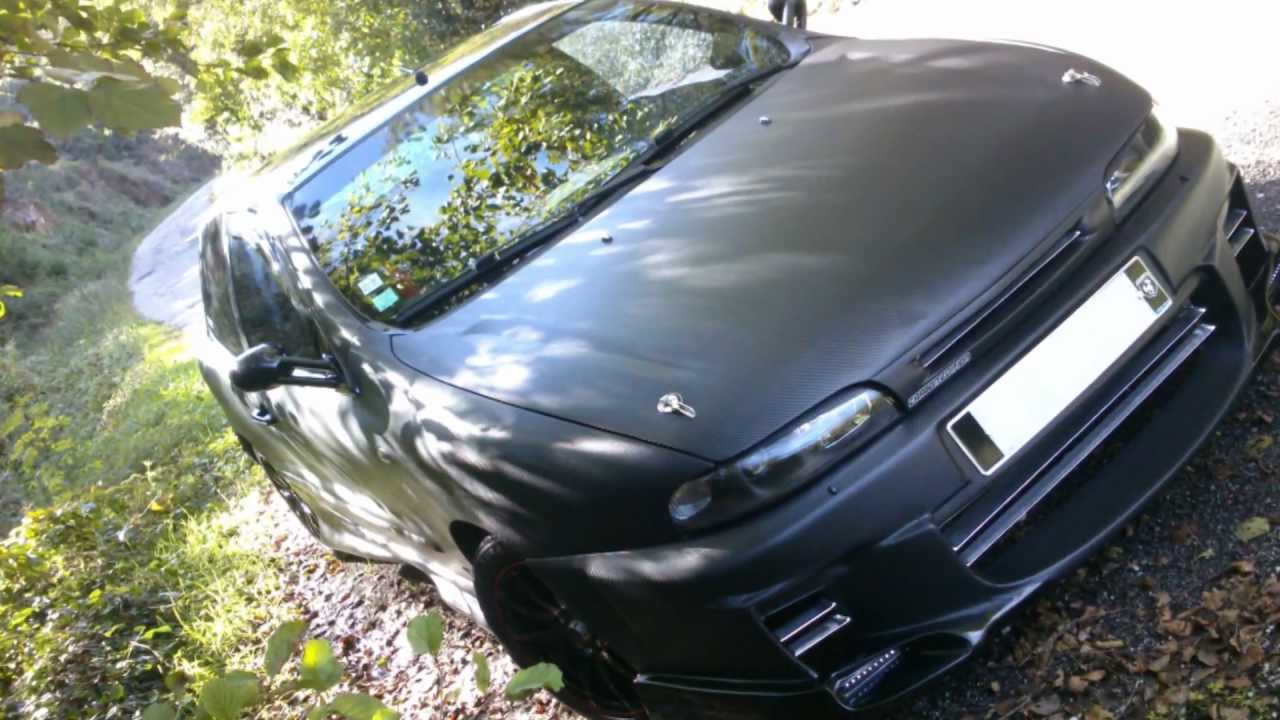 Fiat bravo 1.6 16V covering carbone noir