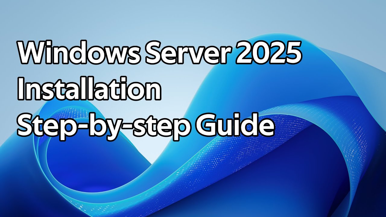 Как установить Windows Server 2025