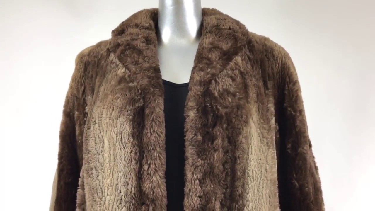 Sheared Beaver Coat 7/8