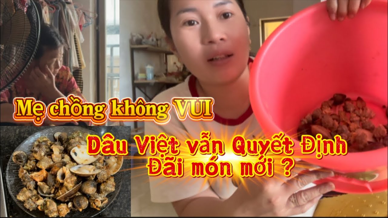 Thử thách ĐI BIỂN KHUYA và CÁI KẾT_Tiếp tục cho mẹ chồng Trung Quốc ăn Hải sản món mới MẶC DÙ ? 