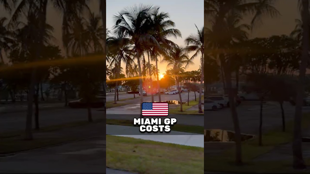 COST OF ATTENDING THE MIAMI GP