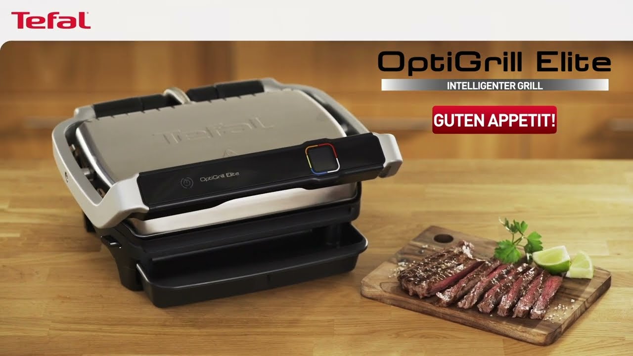 TEFAL OptiGrill Elite Steakprogramm