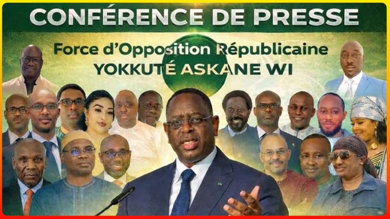 🛑DIRECT- Conférence Presse des souteneurs de Macky Sall au poste de Nations Unies