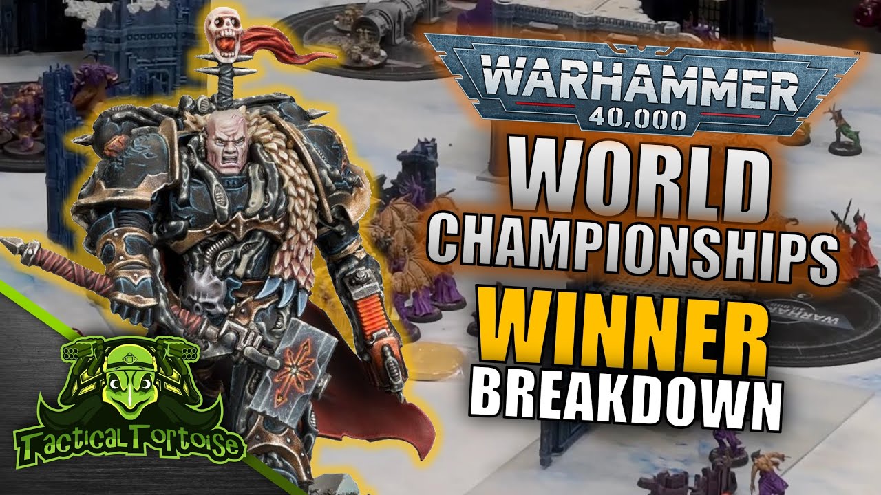 How Chaos Space Marines Won the Warhammer 40k World Championships! | Full Event Breakdown