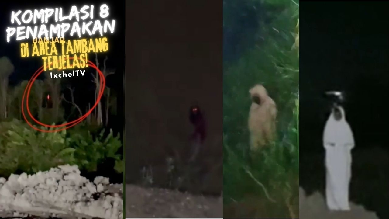 JANGAN NONTON SENDIRIAN! Kompilasi 8 Penampakan Paling Jelas di area Tambang 2026