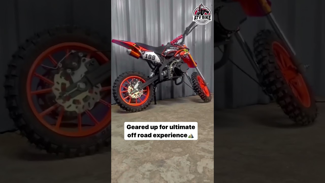 Orange Dirt Bike Showcase | Dirt Bike Pro | ATV Bike India | #trending #shorts #dirtbikeadventure