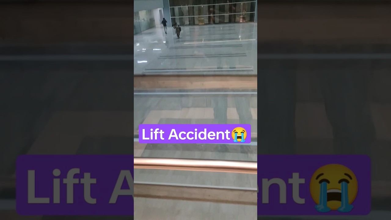 Lift Accident Bal Bal Bache🥺😭#viral #trending #sad #shorts #lift #accident
