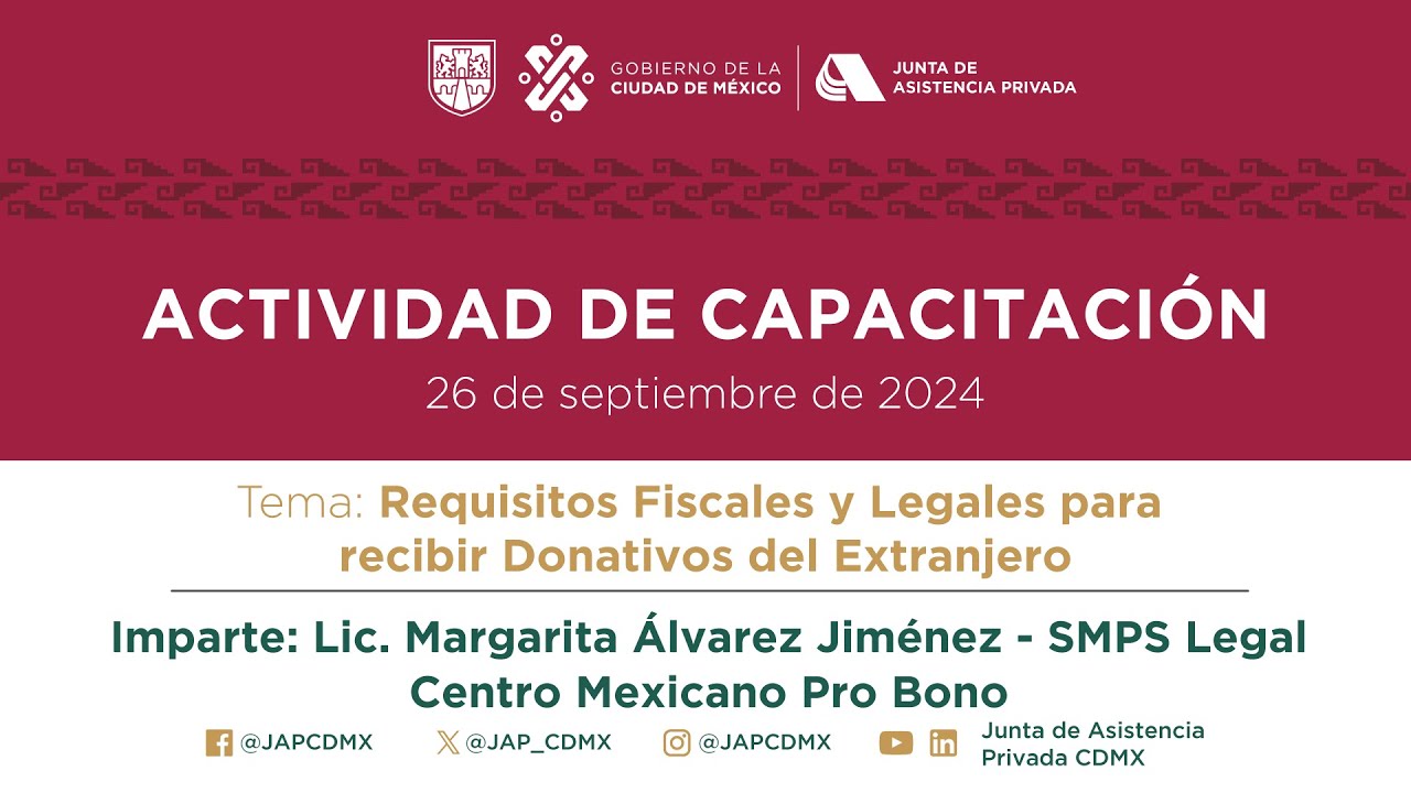 Requisitos Fiscales y Legales para recibir Donativos del Extranjero (2024)