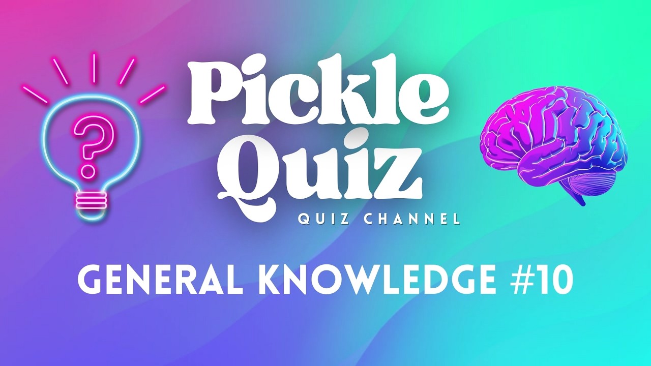 General Knowledge Quiz #10 - 50 Trivia Questions - Can You Beat Your Last Score?