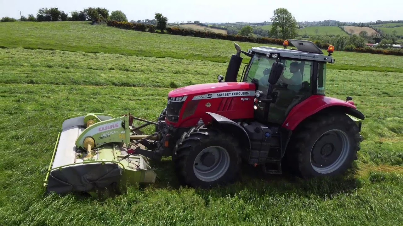 Mowing Silage 2020 | Ireland