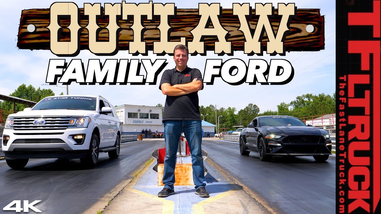 Can a Tuned 650 HP Ford Expedition Grocery Getter Outrun a Mustang GT V8?