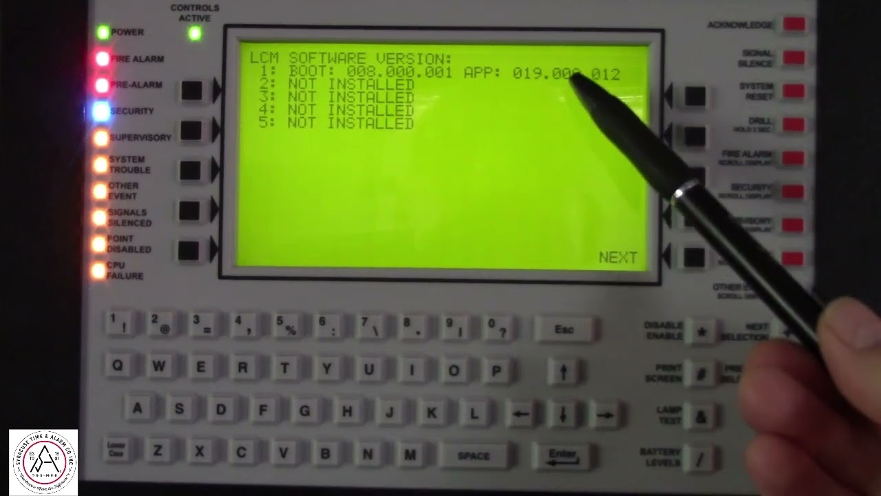 Тест ламп Notifier 3030 | Объяснение скрытых функций!