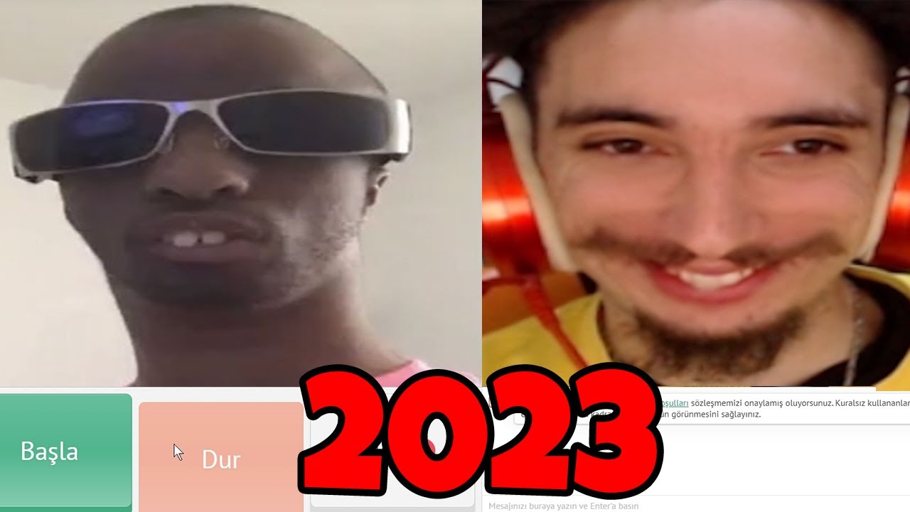2023'&uuml;n ilk omegle videosu!