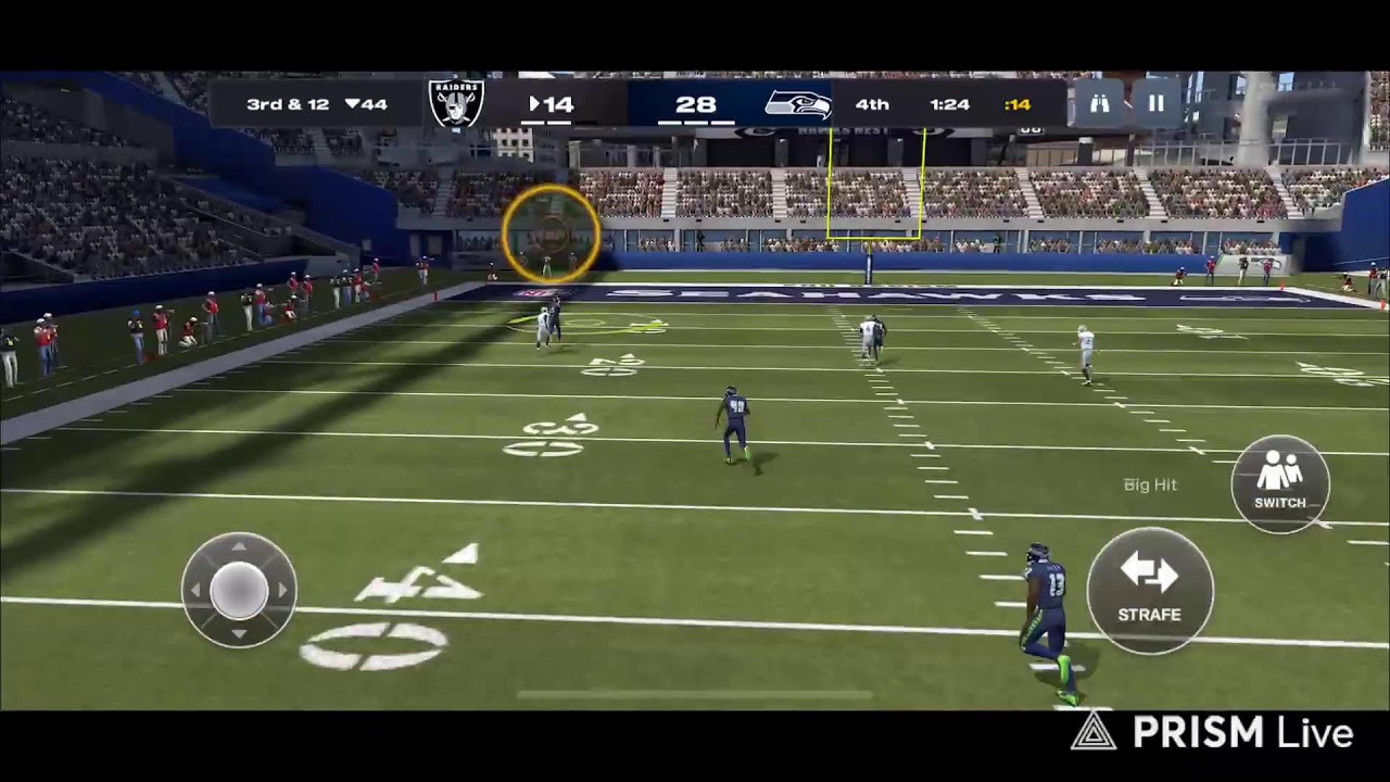 Raiders @ Seahawks Week 9 Season 11