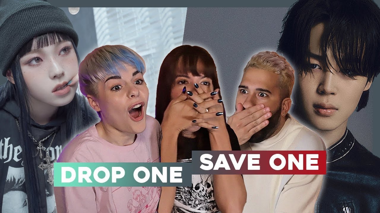 [KPOP ИГРА] SAVE ONE DROP ONE Реакция | K!Junkies