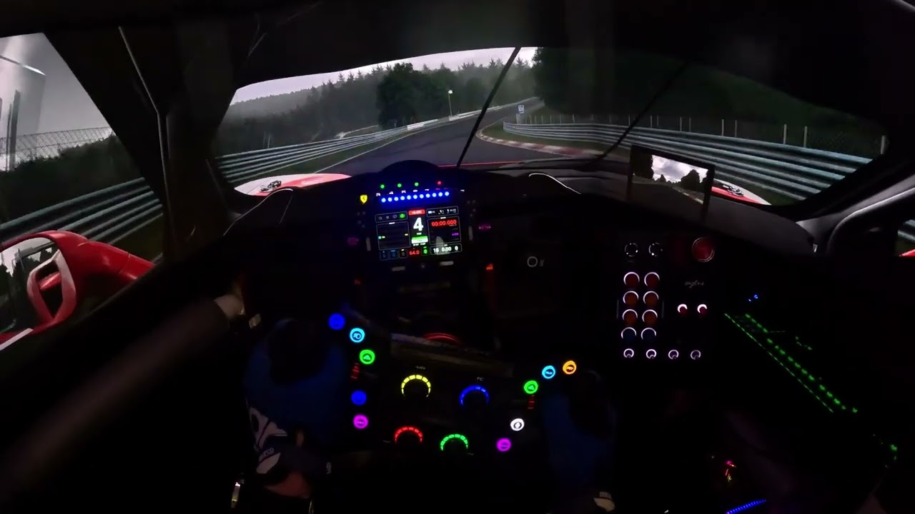 Ferrari 488 Challenge Evo Nürburgring Touristenfahrten Assetto Corsa EVO