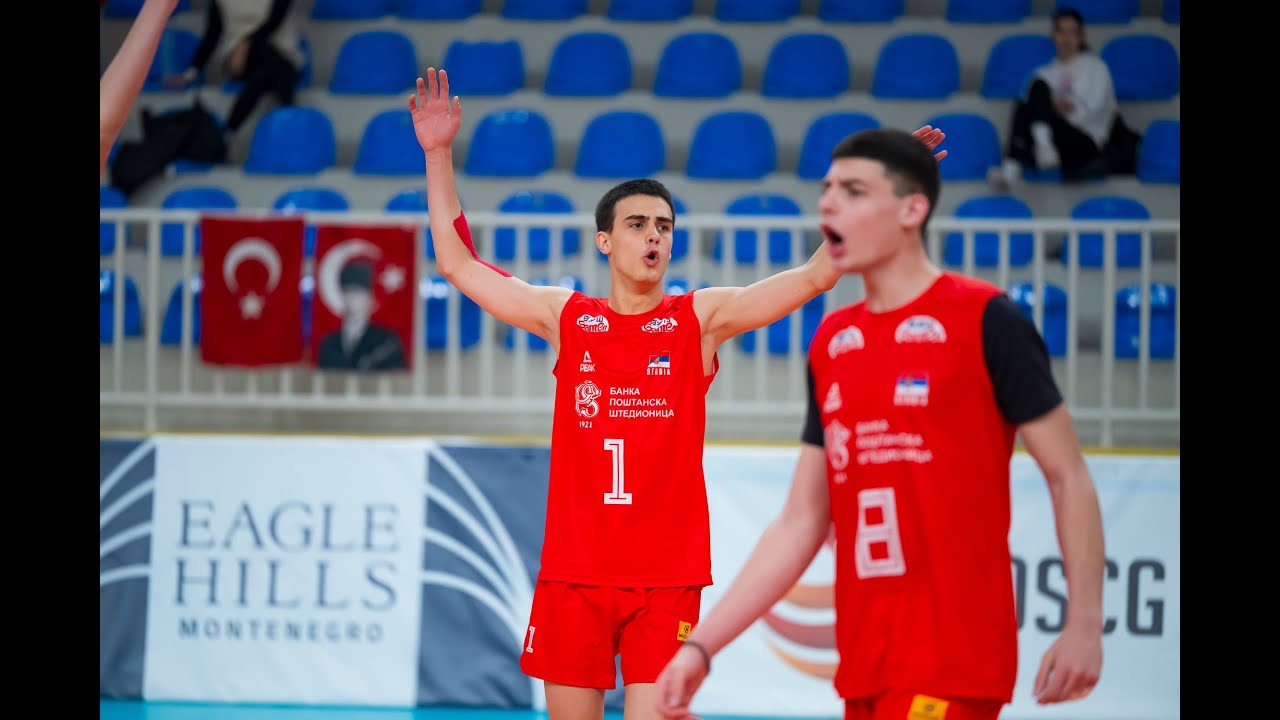 Serbia vs Turkiye 3:1 | 1st Round Zonal Qualifications U18 Men European Championship 2026
