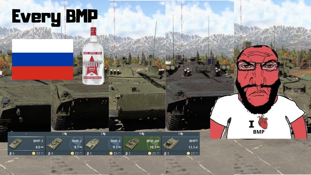 I Played every BMP #warthunder #gaijin