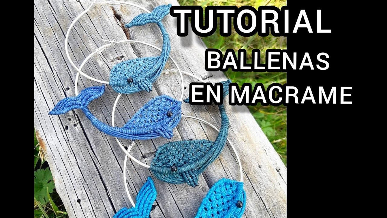 DIY ✔ Pendientes en micromacrame/ súper fácil