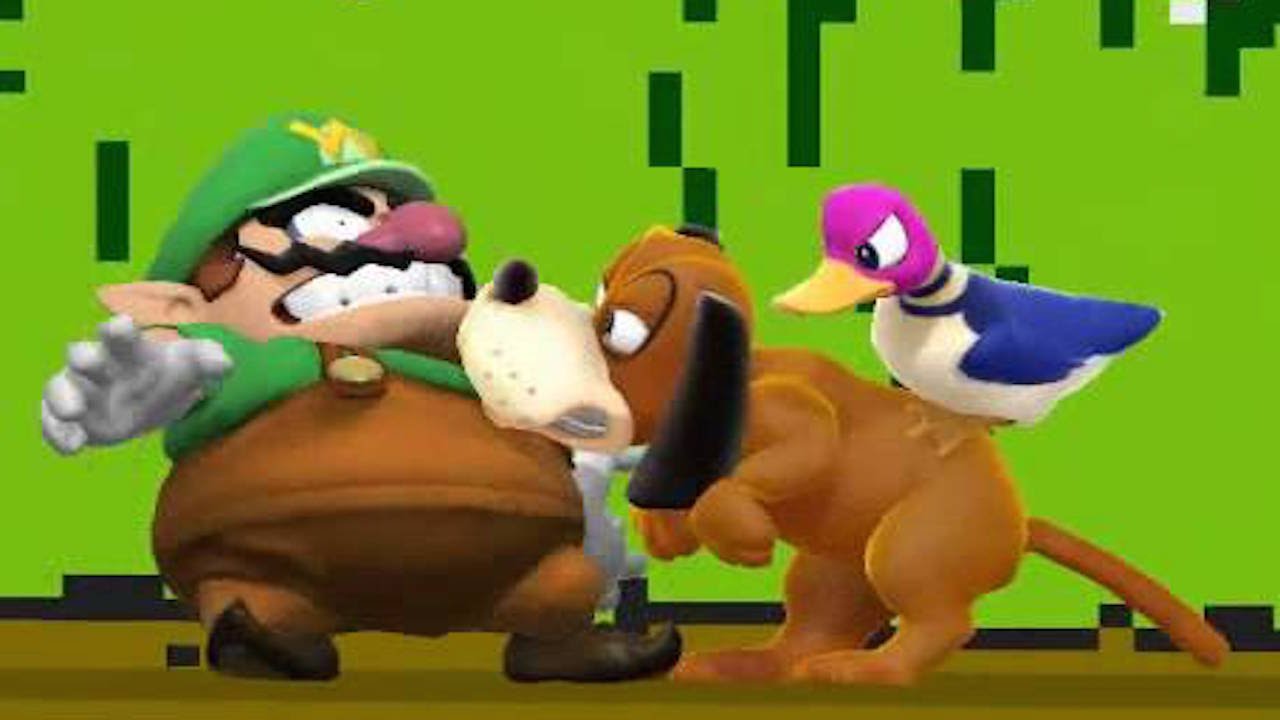 Wario vs Duck Hunt Crew Battle - Smash 4