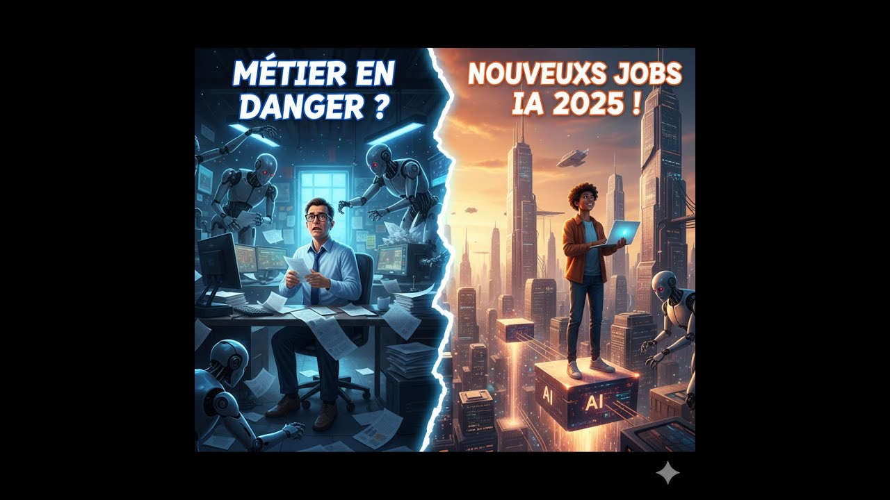 5 m&eacute;tiers menac&eacute;s par l&rsquo;IA (et 5 nouveaux emplois qui vont exploser en 2025 !