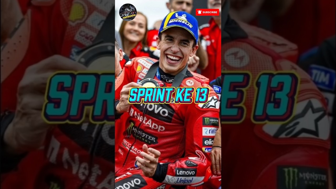 Kemenangan ke 13 dari 14 Balapan Sprint MotoGP Hungaria 2025🔥🔥 