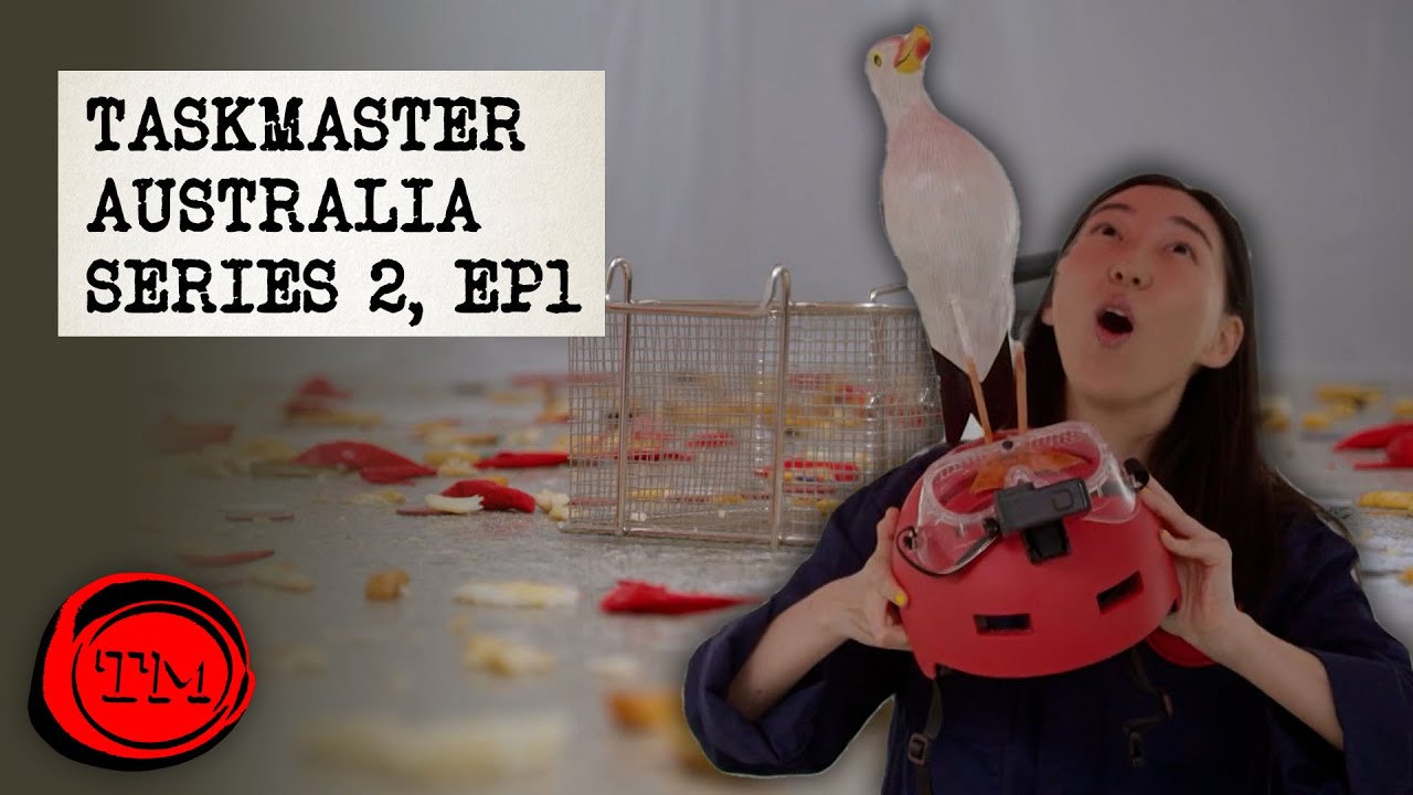 Taskmaster Australia Series 2, Episode 1 - 'Don't slip on the chips old man.'