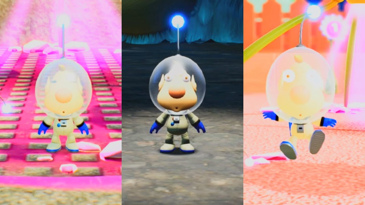 Pikmin 4 - All Louie Moment Scene + Dialogue & Olimar (Insert Louie Only)