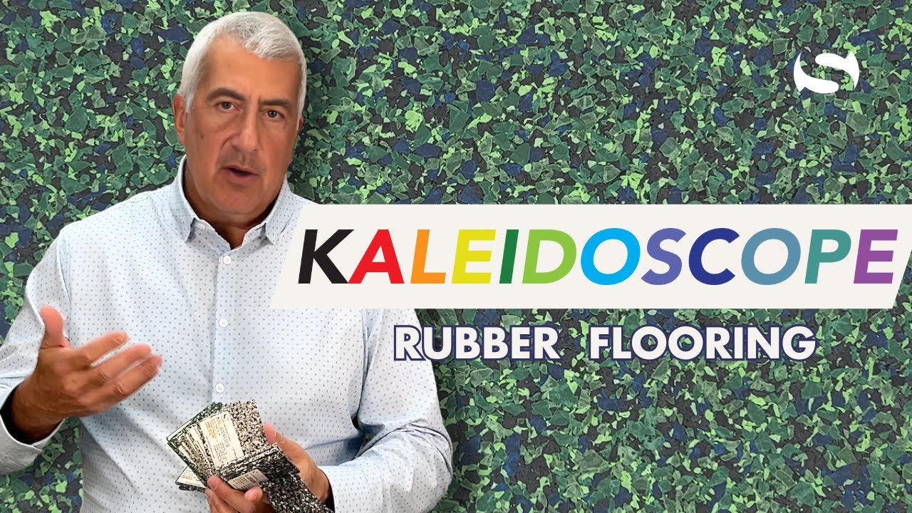 Kaleidoscope Colorful EPDM Rubber Flooring