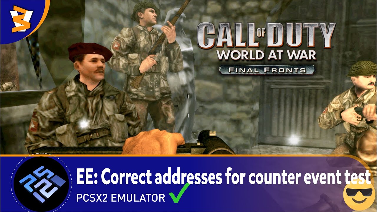 PCSX2 QT-64bit v2.5.372 - Call of Duty: World at War – Final Fronts (Vulkan/ReShade)