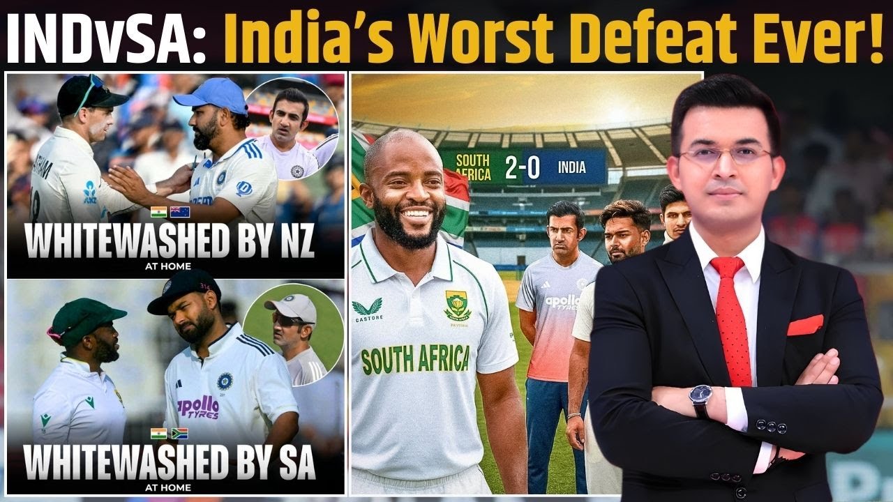 Ind Vs SA : Biggest Ever' 408-Run Defeat, 0-2 Sweep, India Hit All-Time Low In Test Cricket !