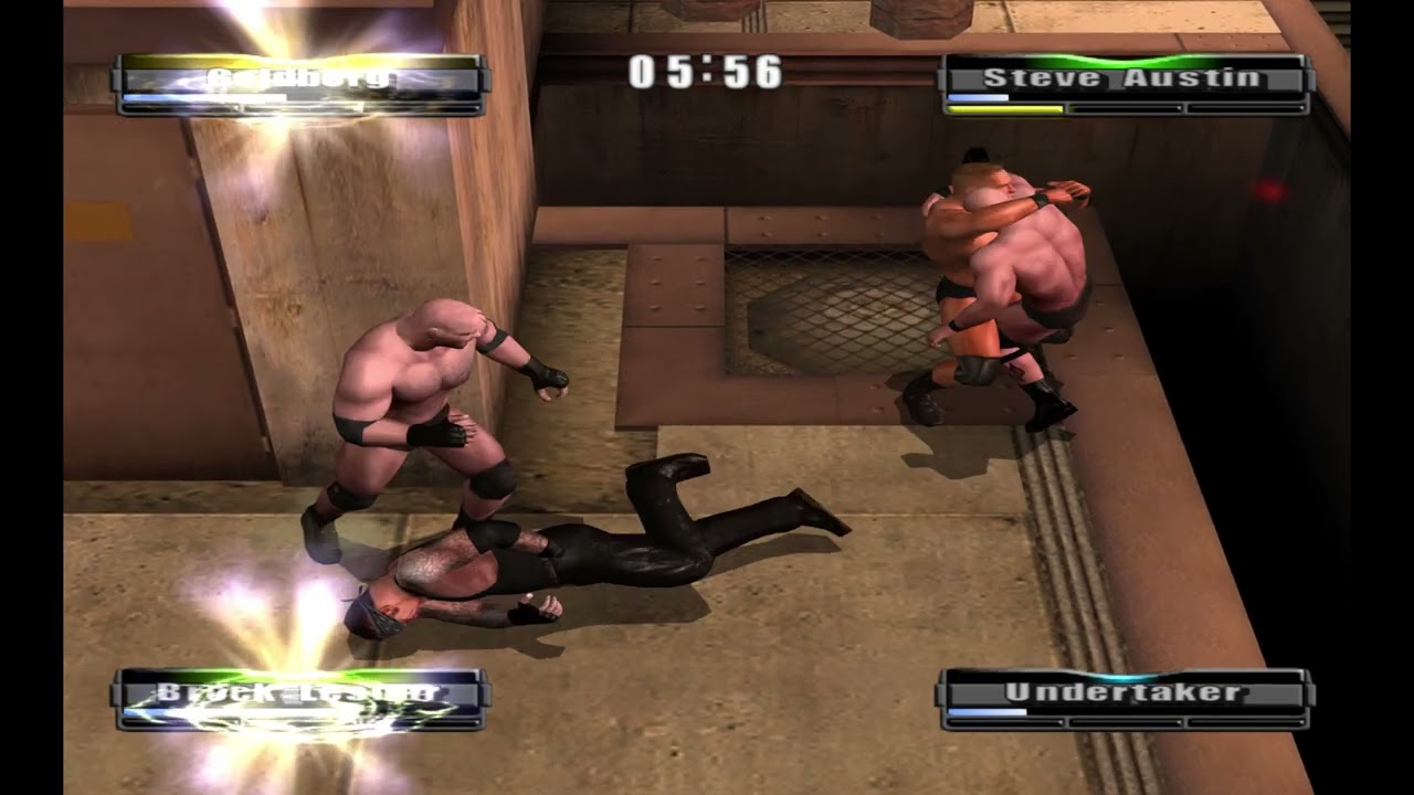 Wrestlemania XIX - Undertaker vs Stone Cold vs Brock Lesnar vs Goldberg