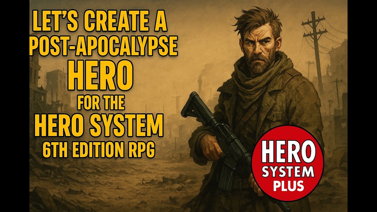 Let's Create a Post-Apocalyptic Hero for the Hero System 6th Edition