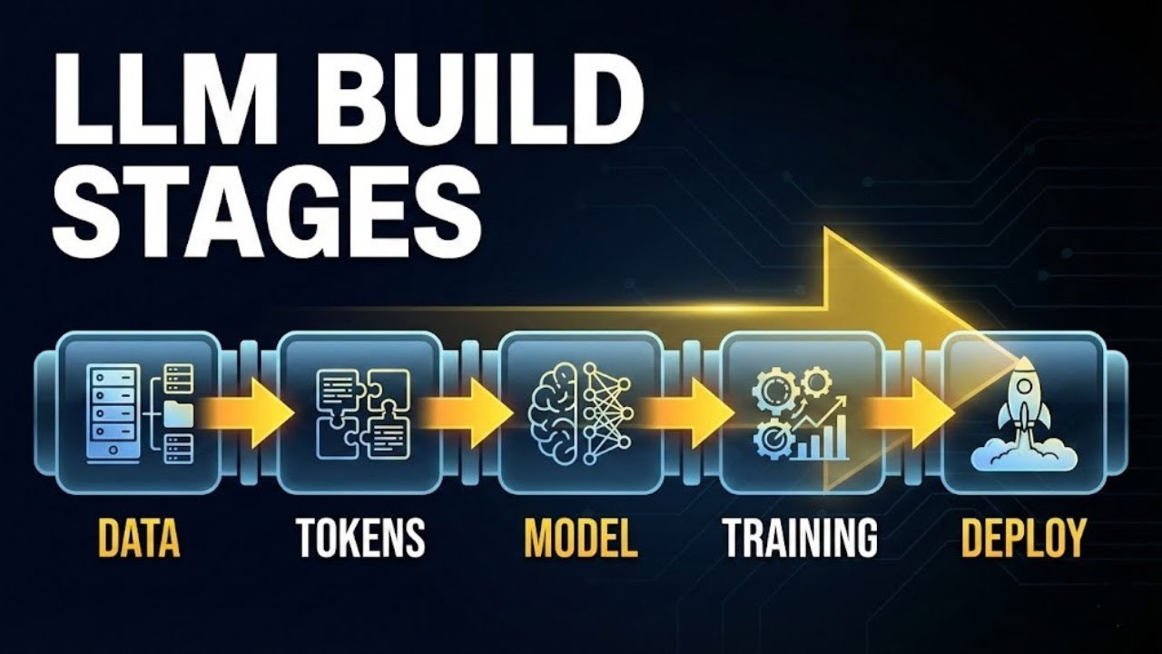 #8. How LLMs Are Built (All Stages Explained)
