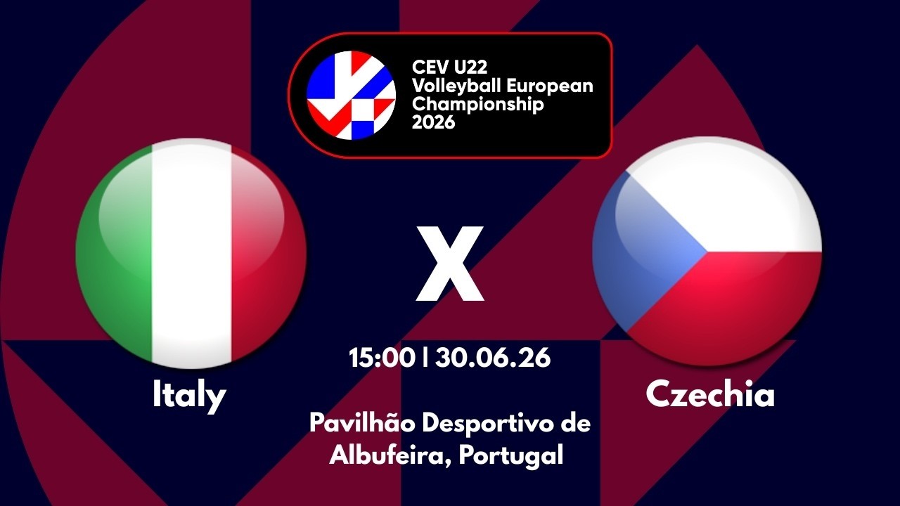 Full Match | Italy vs. Czechia | CEV U22 Volleyball European Championship 2026 Men