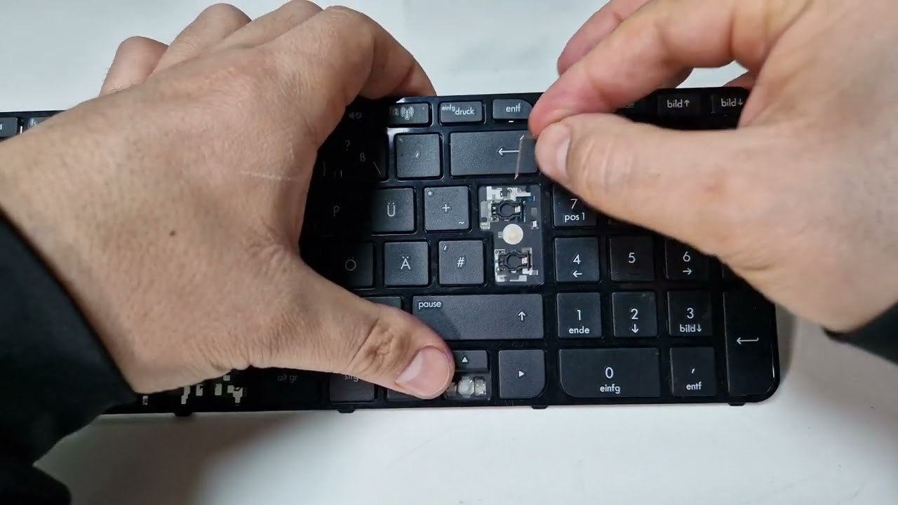 Cómo Reparar la Tecla Enter del Teclado en una Laptop que No Funciona Guía de Reparación Paso a Paso