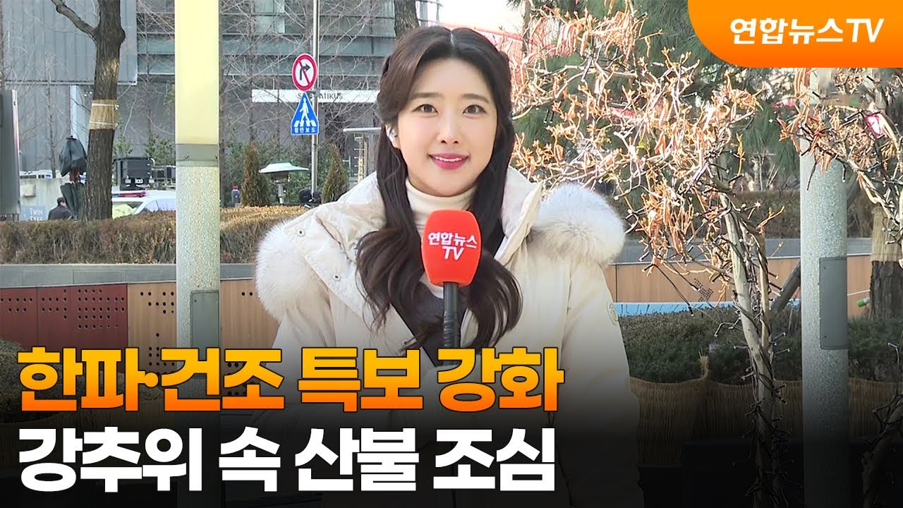 [날씨] 한파·건조 특보 강화…강추위 속 산불 조심 / 연합뉴스TV (YonhapnewsTV)