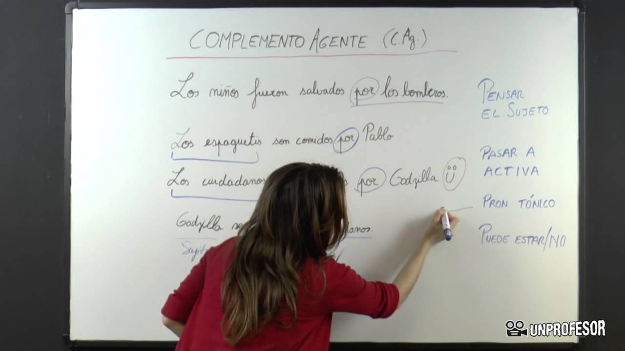 El complemento agente