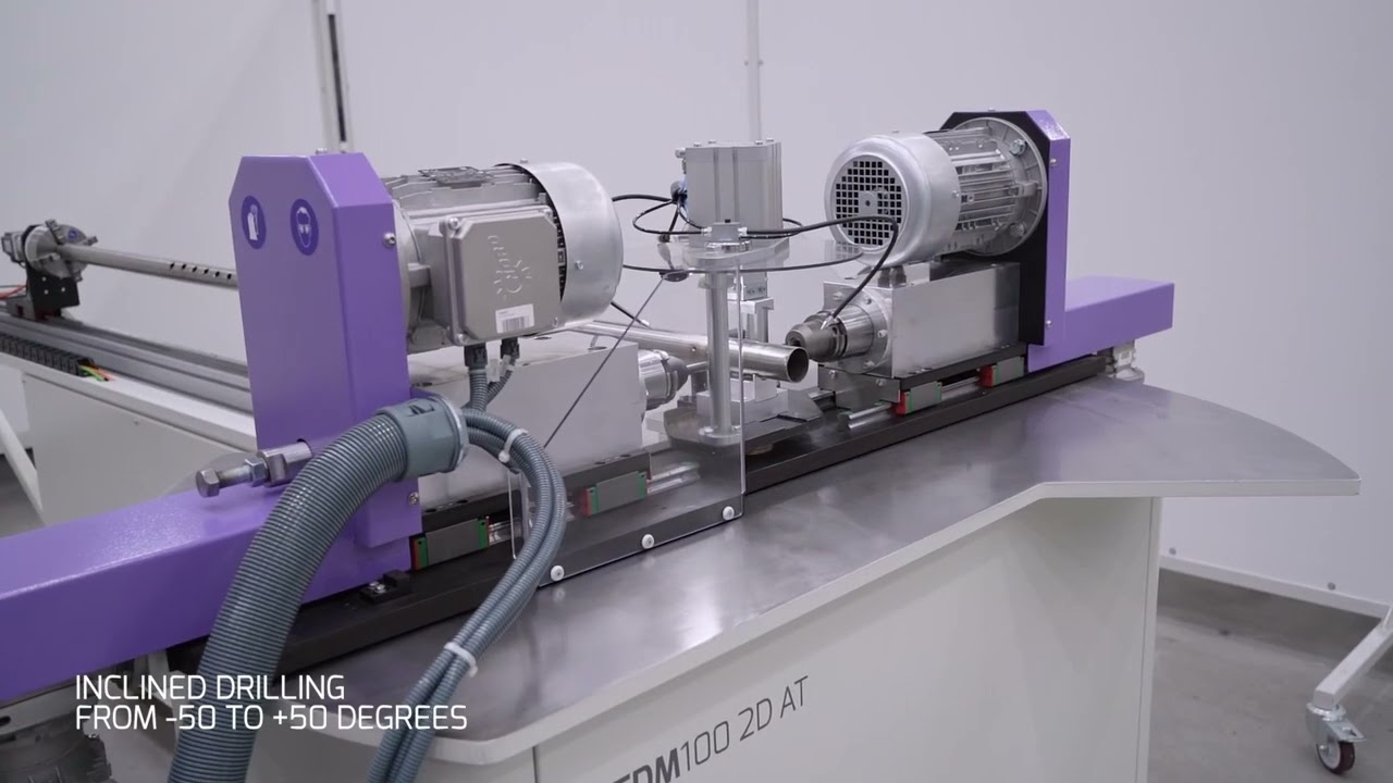 TDM100 2D AT  - Automated Tube Drilling Machine