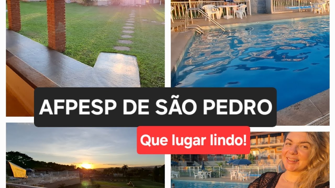 Conhecendo a AFPESP de São Pedro! Maravilhosa.