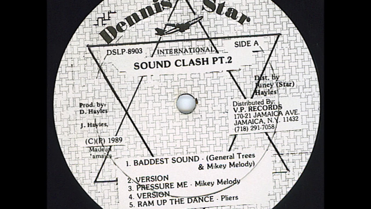 Mikey Melody - Pressure Me + Dub - LP Dennis Star 1989 - LET OFF A STEAM 80'S DANCEHALL
