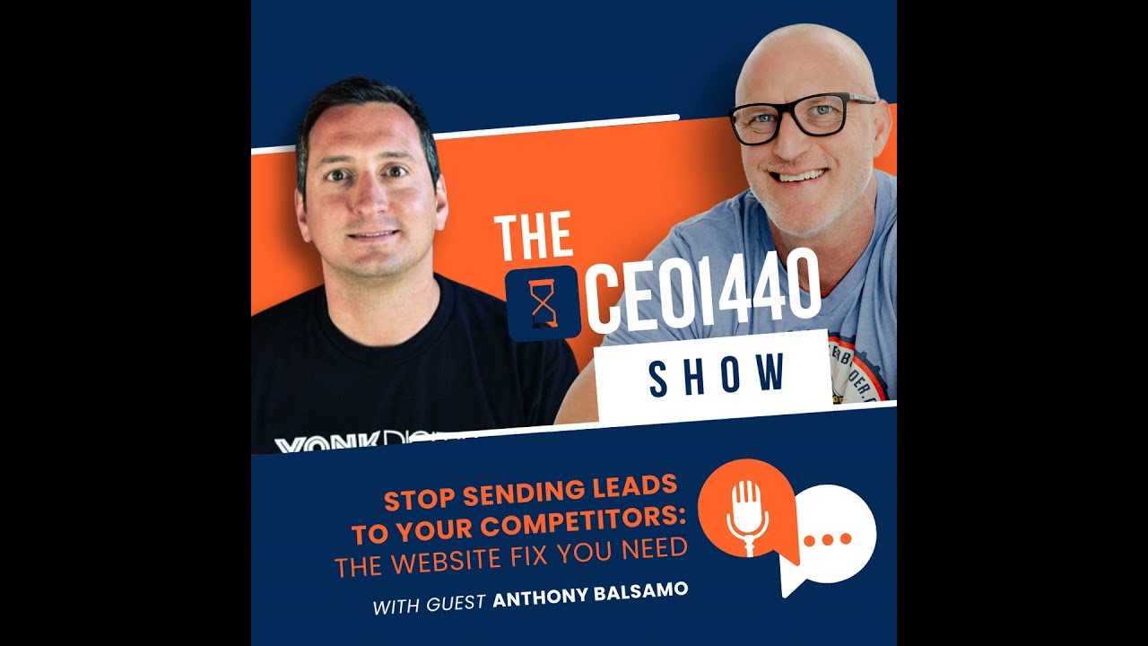 Still Think You Don’t Need a Website? You’re Wrong | With Guest Anthony Balsamo | Audio Only