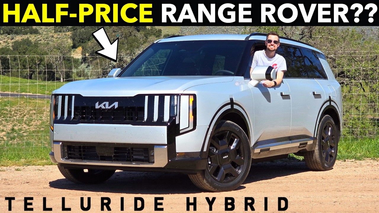 Kia Telluride Hybrid SX-P 2027 года — Range Rover для среднего класса! (329 л.с. + 35 миль на гал...