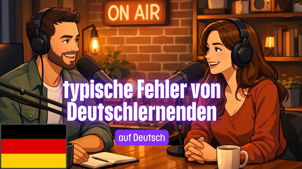 Diese Fehler machen fast alle Deutschlernenden ❌ | Deutsch A1–B2