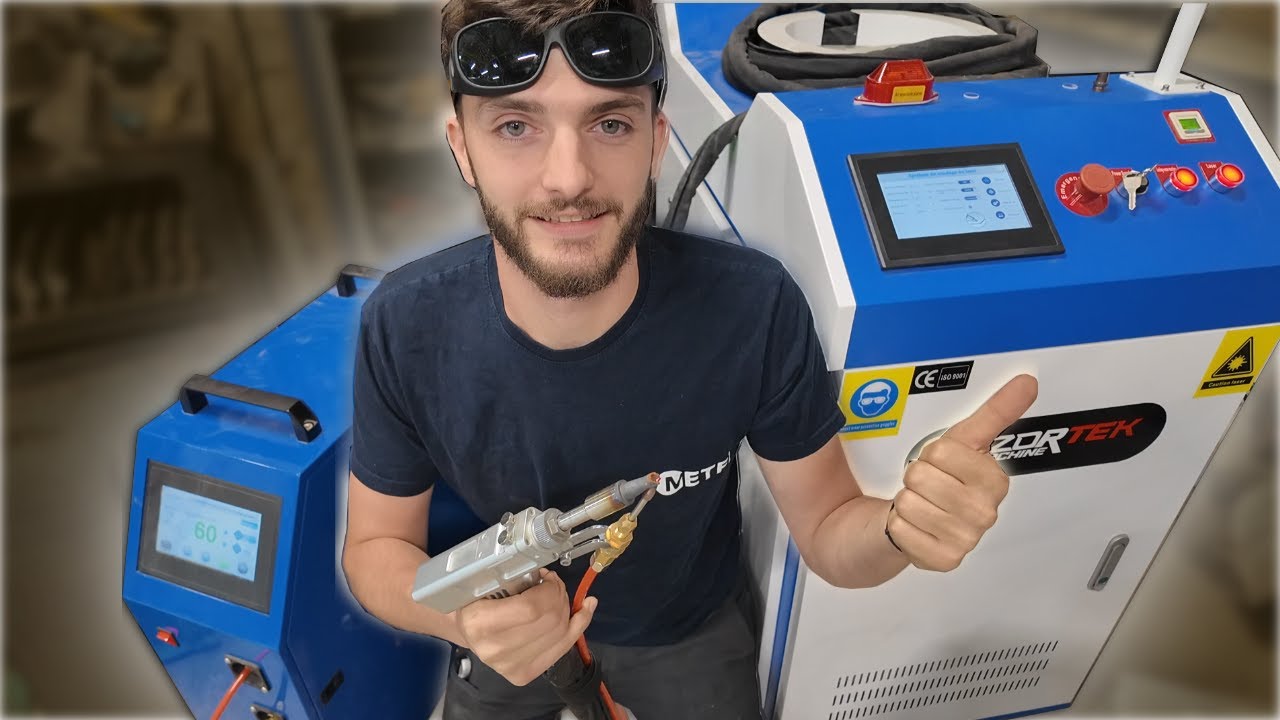 Souder au laser en atelier, ça donne quoi ? 3000 W – 9000 €
