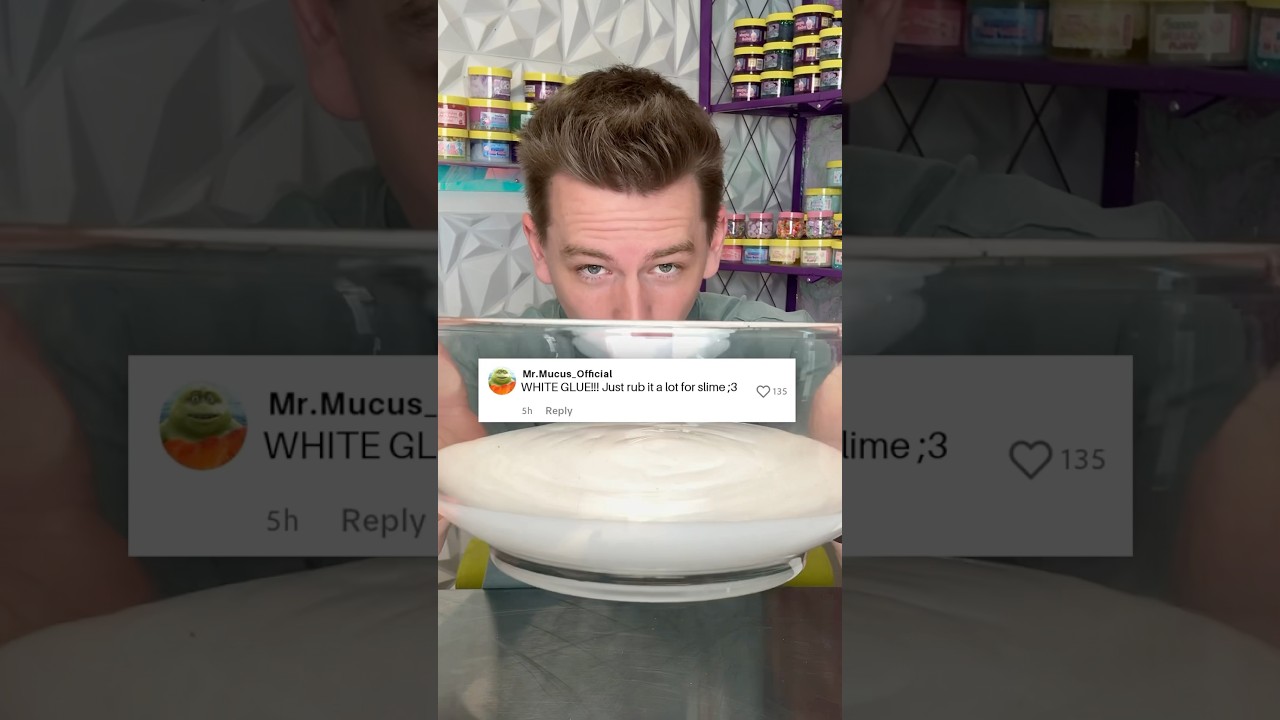 The Glue Only Slime Recipe!