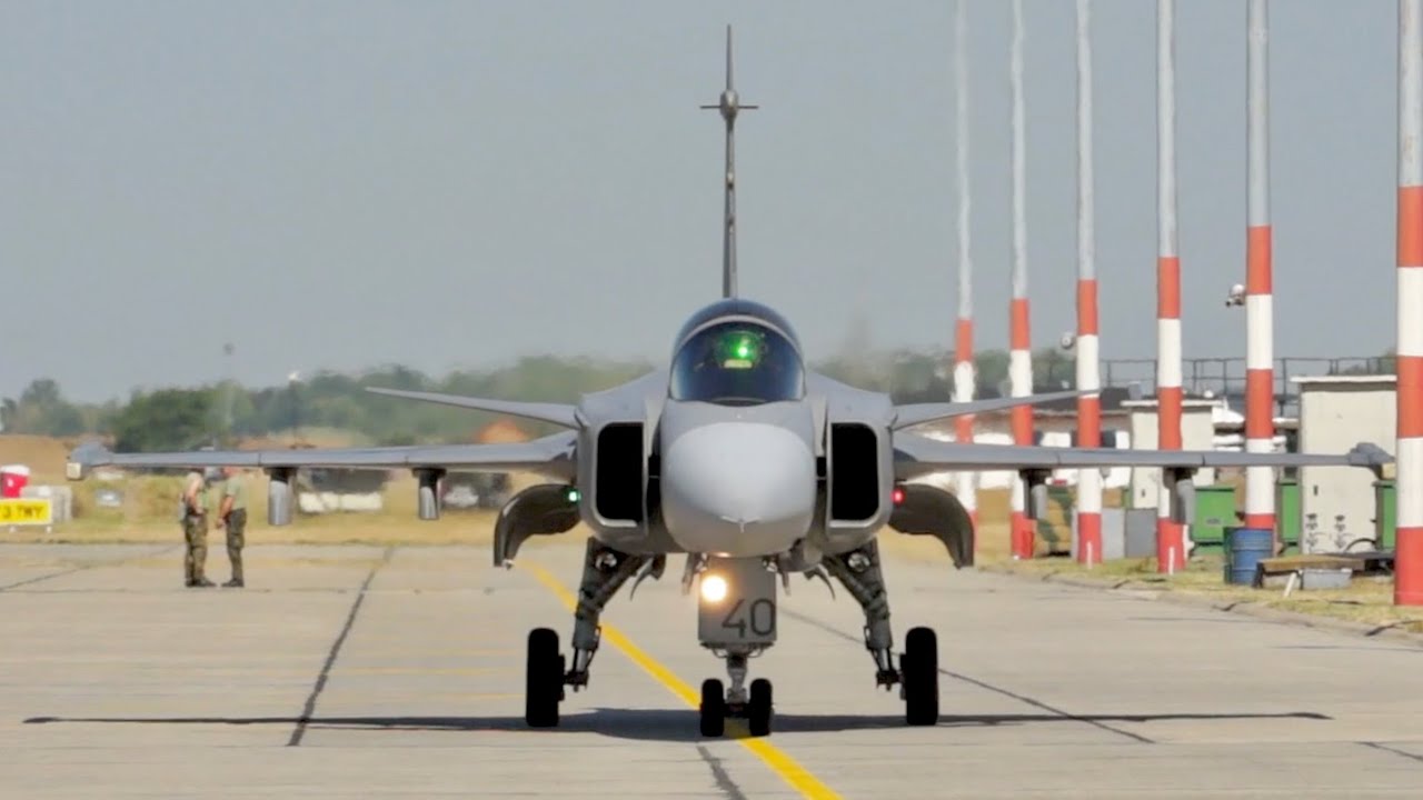 Saab JAS 39 Gripen Special Compilation C & D Model Swedish Czech and Hungarian Air Force