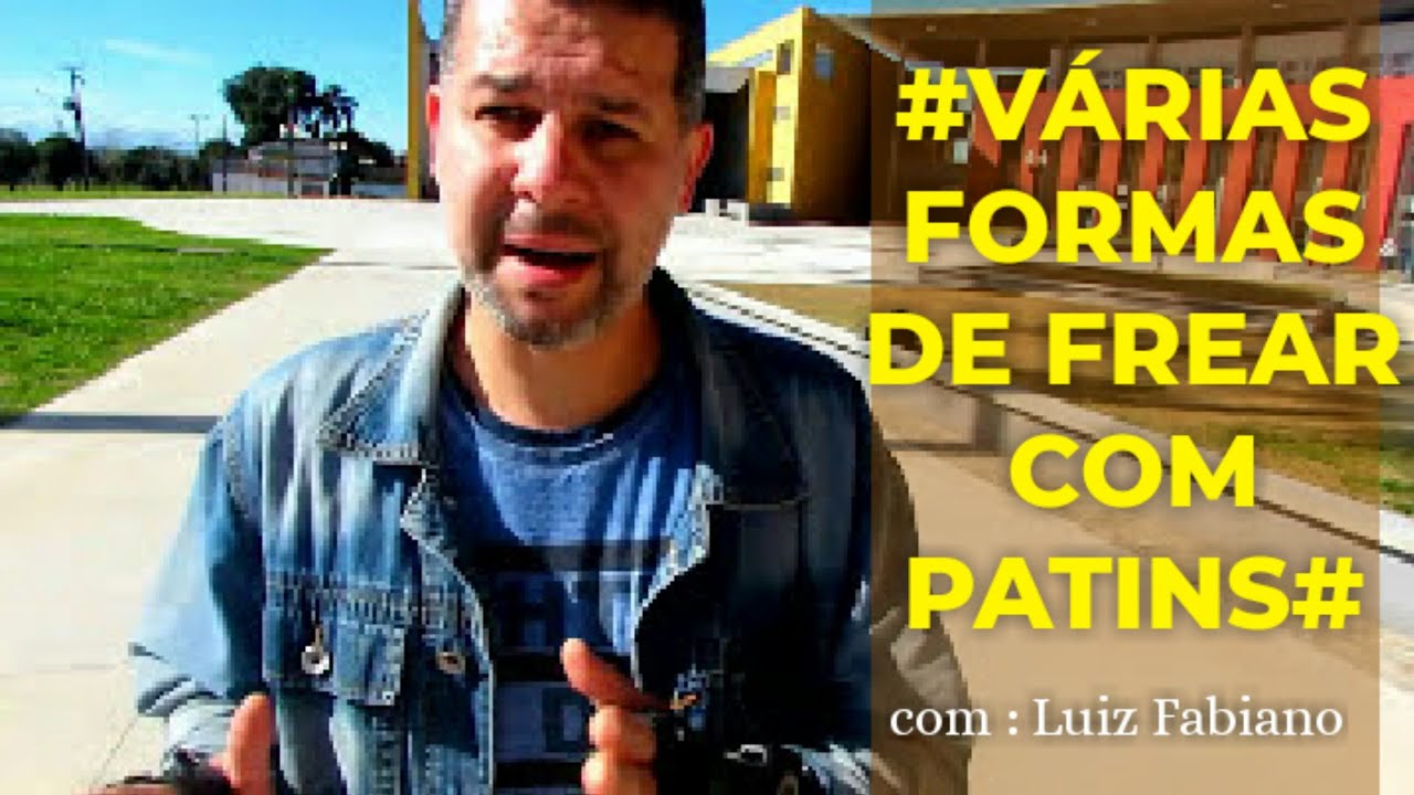Como frear com patins de várias formas