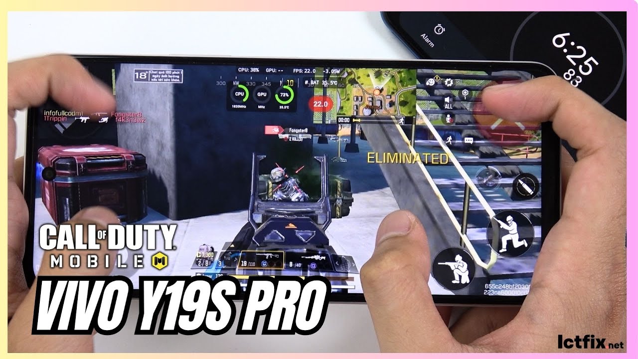 VIVO Y19s Pro Call of Duty Mobile Gaming Test CODM | Helio G85 | 90Hz Display